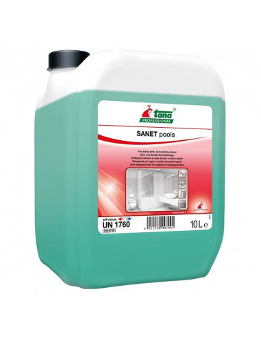 Tana SANET pools snelwerkende sanitairreiniger, 10L, 1stk/ds -