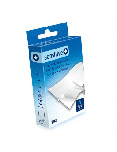 Wondpleister Sensitive 10 Stuks 10 x 6 cm