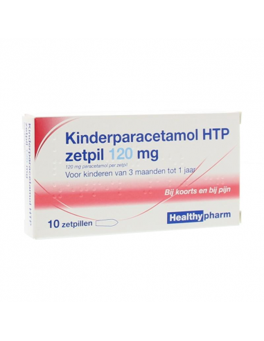 Kinderparacetamol 120 mg Zetpil 10 ST