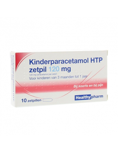 Kinderparacetamol 120 mg Zetpil 10 ST