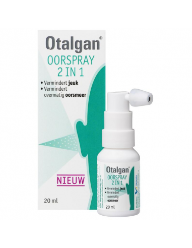 Otalgan oorspray 2 in 1 20ml