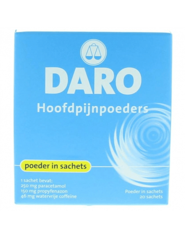 DARO hoofdpijnpoeders 20 stuks