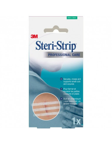 3M Steristrip 1542 hechtstrips 3 mm x 68 mm 3 stuks