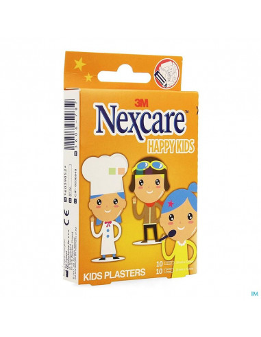 Nexcare Happy Kinds Wondpleister Strips 20 Stuks