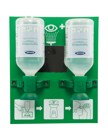 Actiomedic Oogspoelstation Double Sodium Chloride 0,9% 500ml