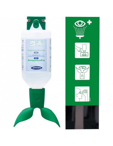 Actiomedic Oogspoelstation 1x Sodium Chloride 0,9% DUO 500 ml