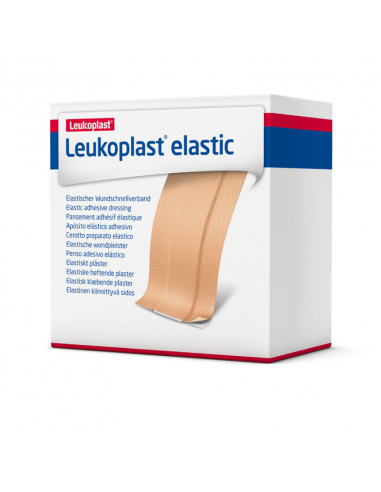 Leukoplast Elastic wondpleister 1 m x 6 cm