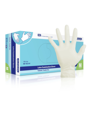Klinion Latex Polymeer Ivoor handschoenen poedervrij 100 stuks
