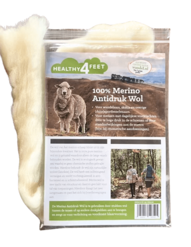 Healthy4Feet Wandelwol antidruk 55 gram