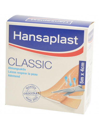 Hansaplast Pleister rol Classic 5 m x 4 cm