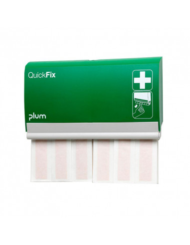 Quickfix 5528 Pleisterautomaat incl. 60 Textiel Lange Vingerpleister