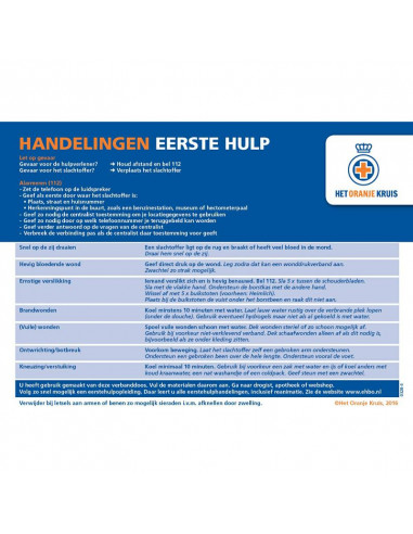 Oranje Kruis Stroomdiagram