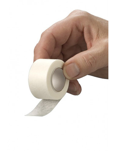 HEKA por non-woven hechtpleister ring 5 m x 2,5 cm niet steriel 12St.