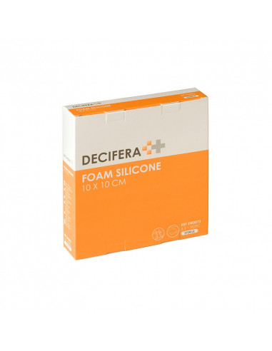 Decifera Foam Silicone 10 x 10 cm 5St.