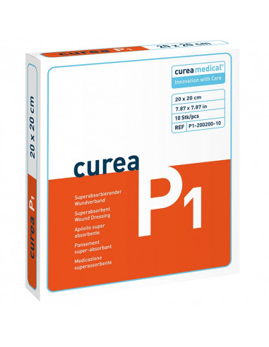 Curea P1 SuperCore wondverband 20 x 20 cm steriel 10St.