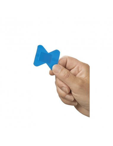 Blauwe pleister HACCP 50x45mm Vingertop 25 stuks