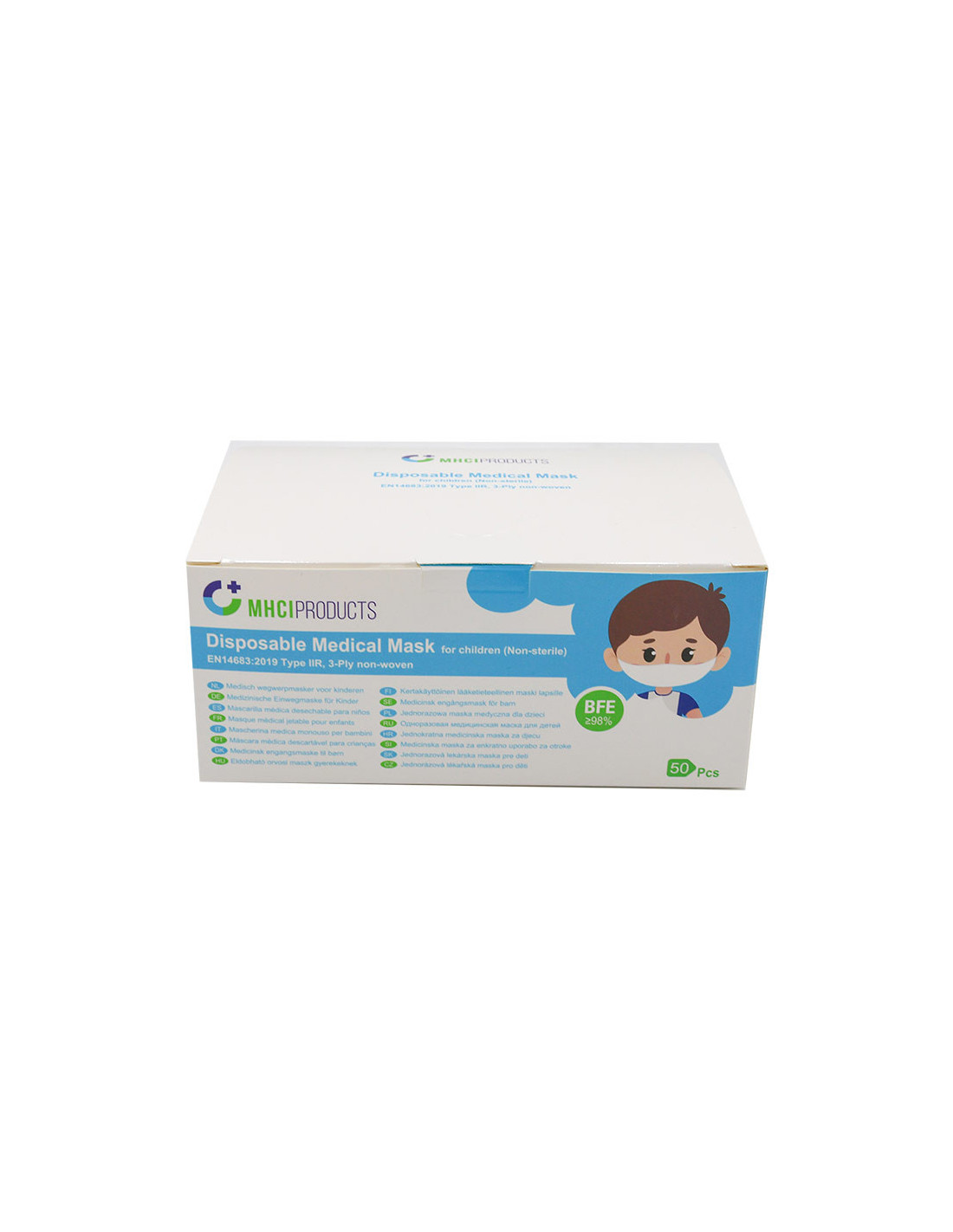 Healthcare - Masque jetable médical enfants - 50pcs