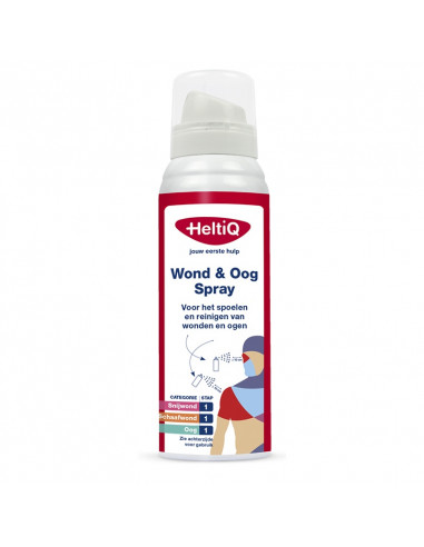 HeltiQ Oog en Wondspray 100ml