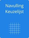 Navulling Keuzelijst