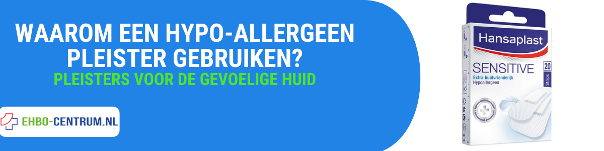 Op zoek hypo-allergeen pleister de gevoelige huid?
